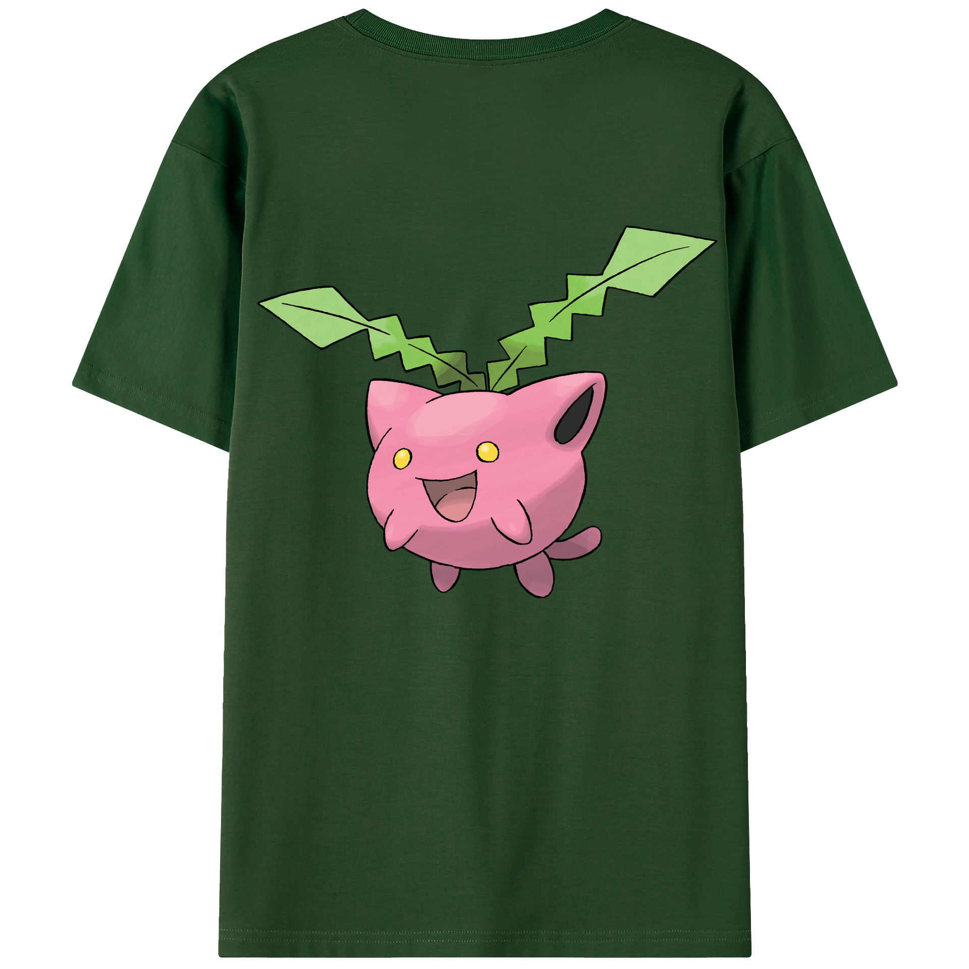 （画像用） ポケットモンスター Pokémon 綿100％半袖Tシャツ（背面プリント）